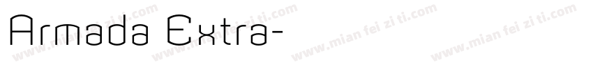 Armada Extra字体转换
